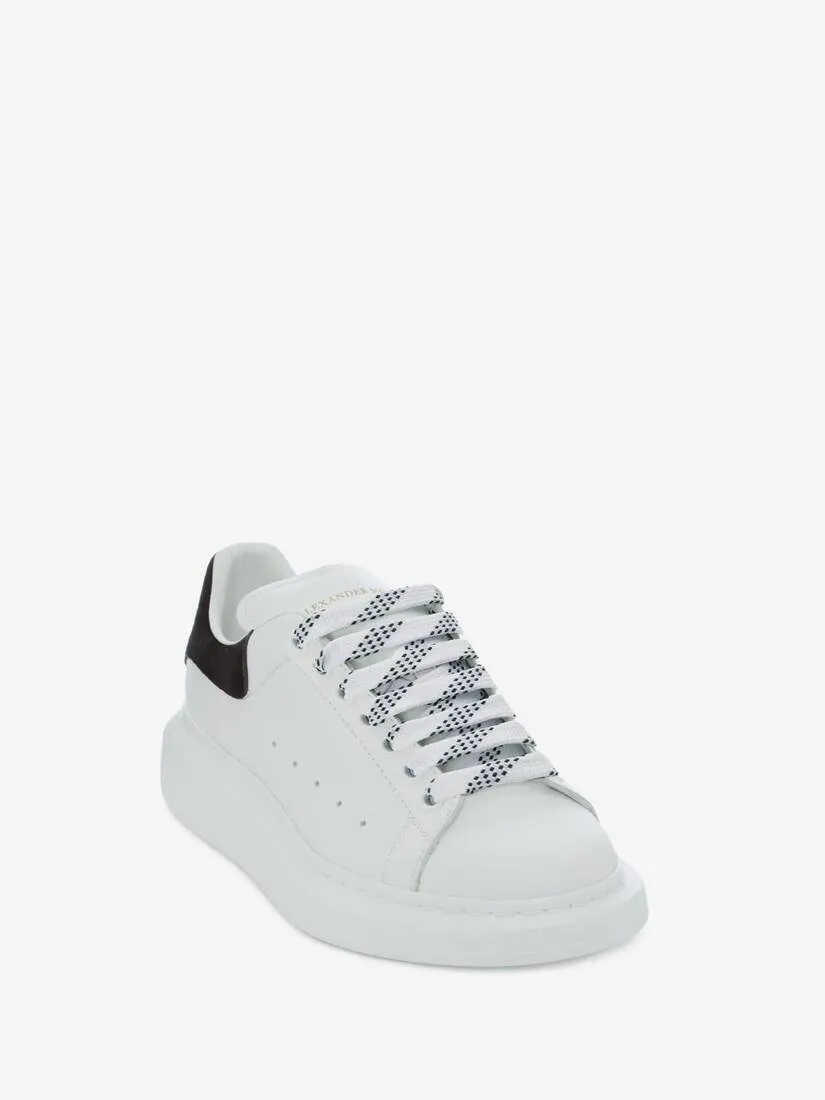 Women's Oversized Sneaker in White/black