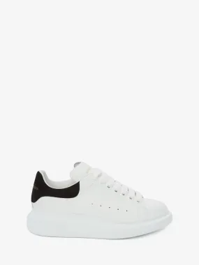 Women's Oversized Sneaker in White/black