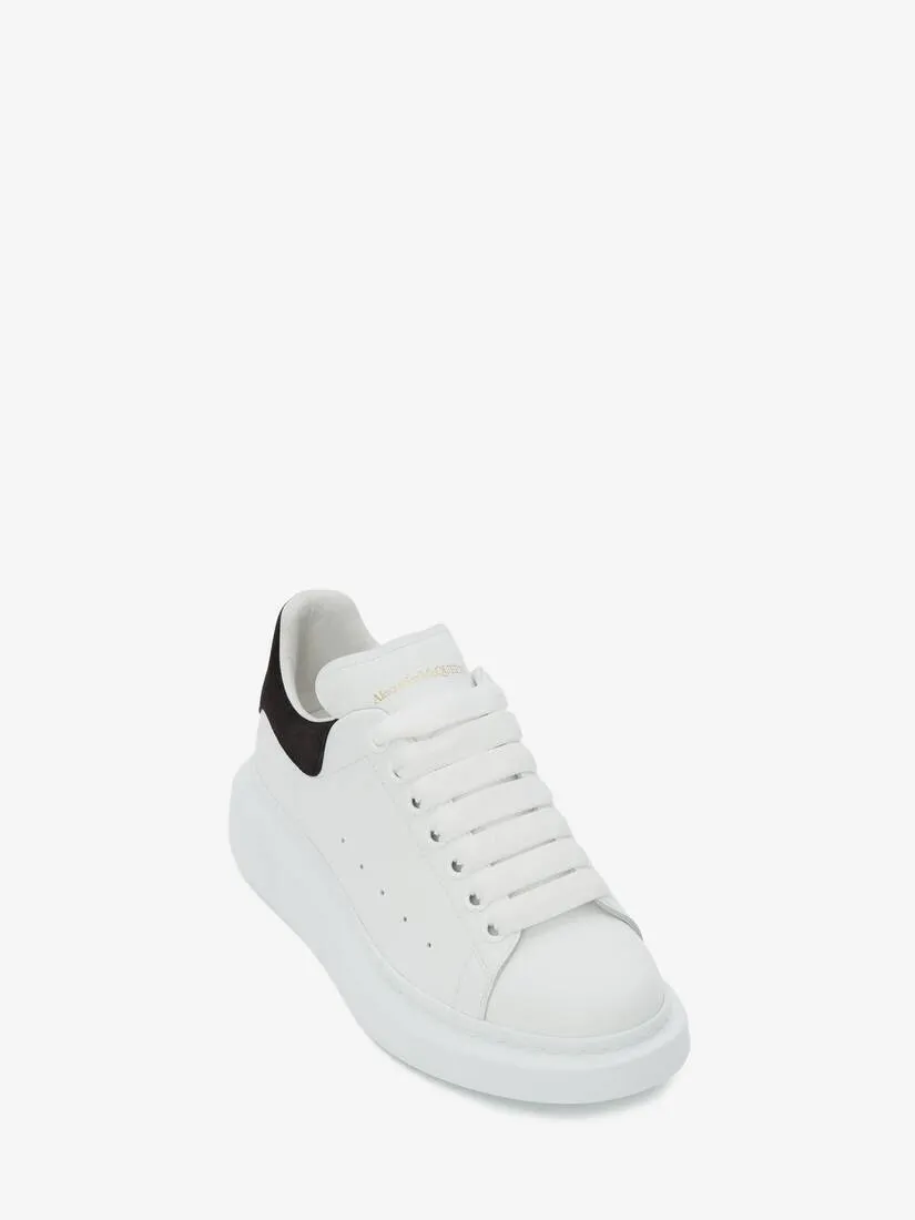 Women's Oversized Sneaker in White/black