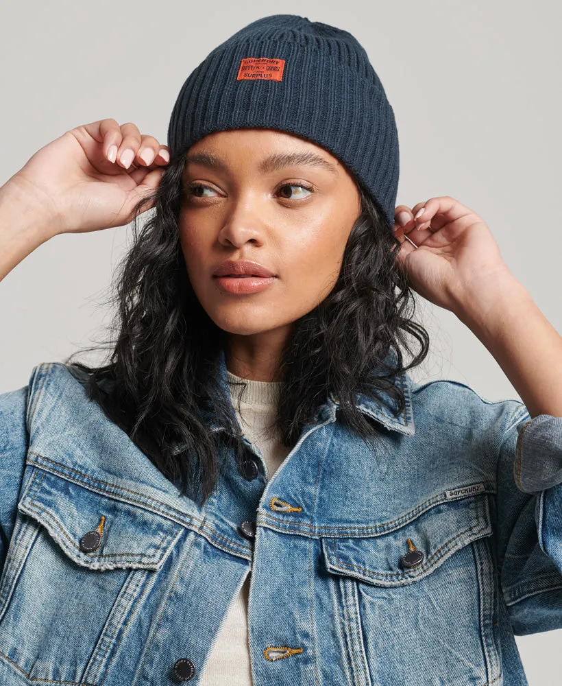 Workwear Knitted Beanie | Eclipse Navy