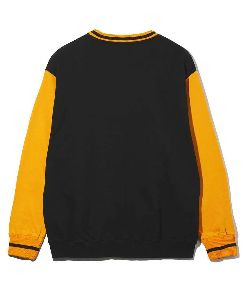 X-Large  |Crew Neck Pullovers Unisex Sweat Street Style Long Sleeves