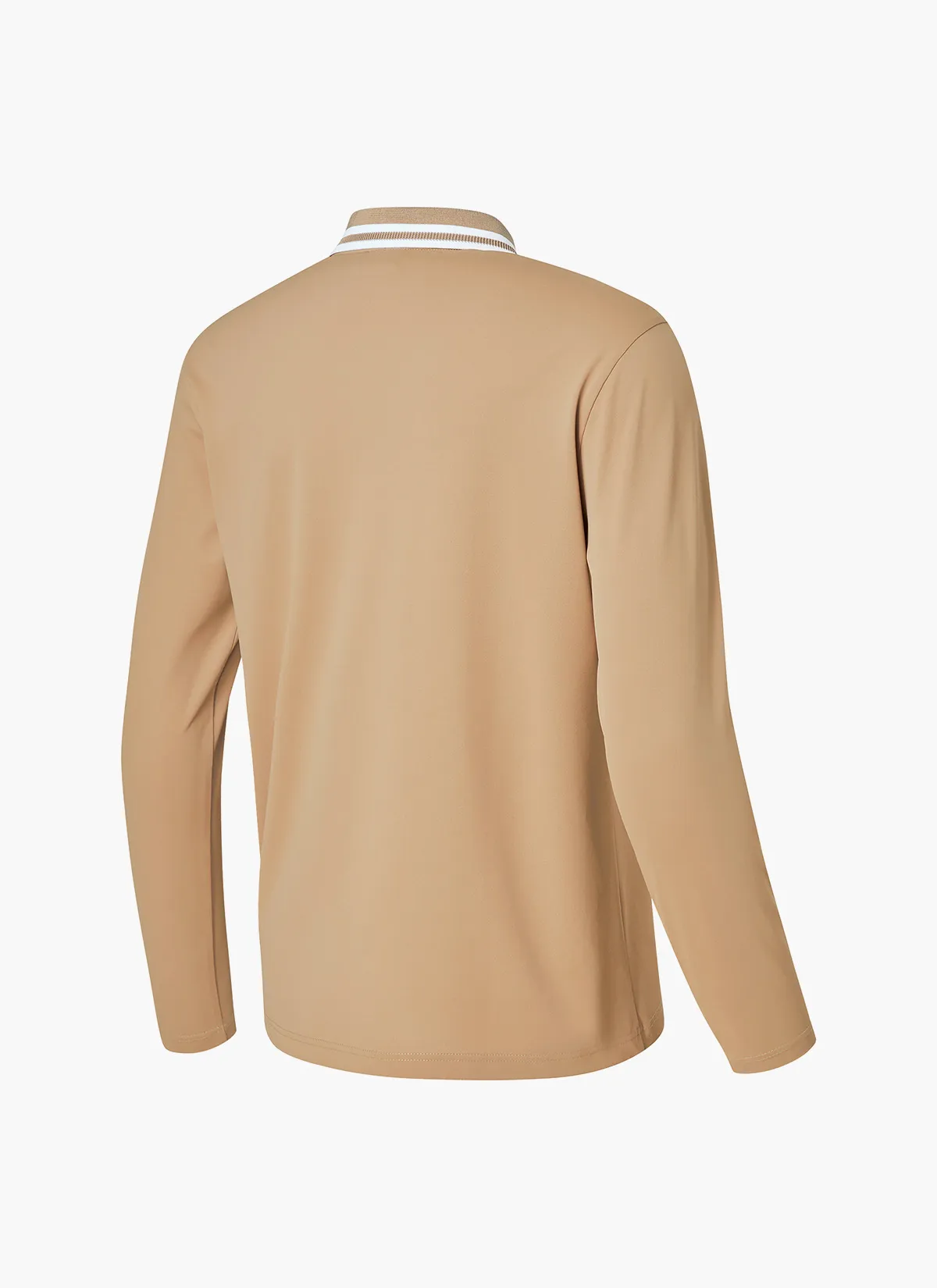 XEXYMIX  |Street Style Long Sleeves Plain Logo Polos