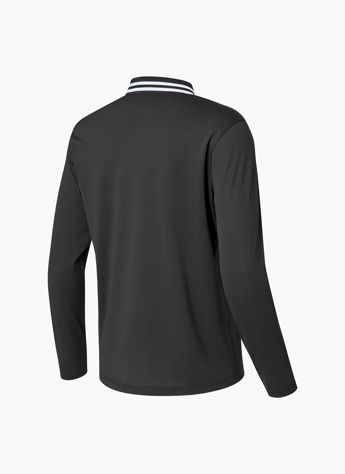 XEXYMIX  |Street Style Long Sleeves Plain Logo Polos