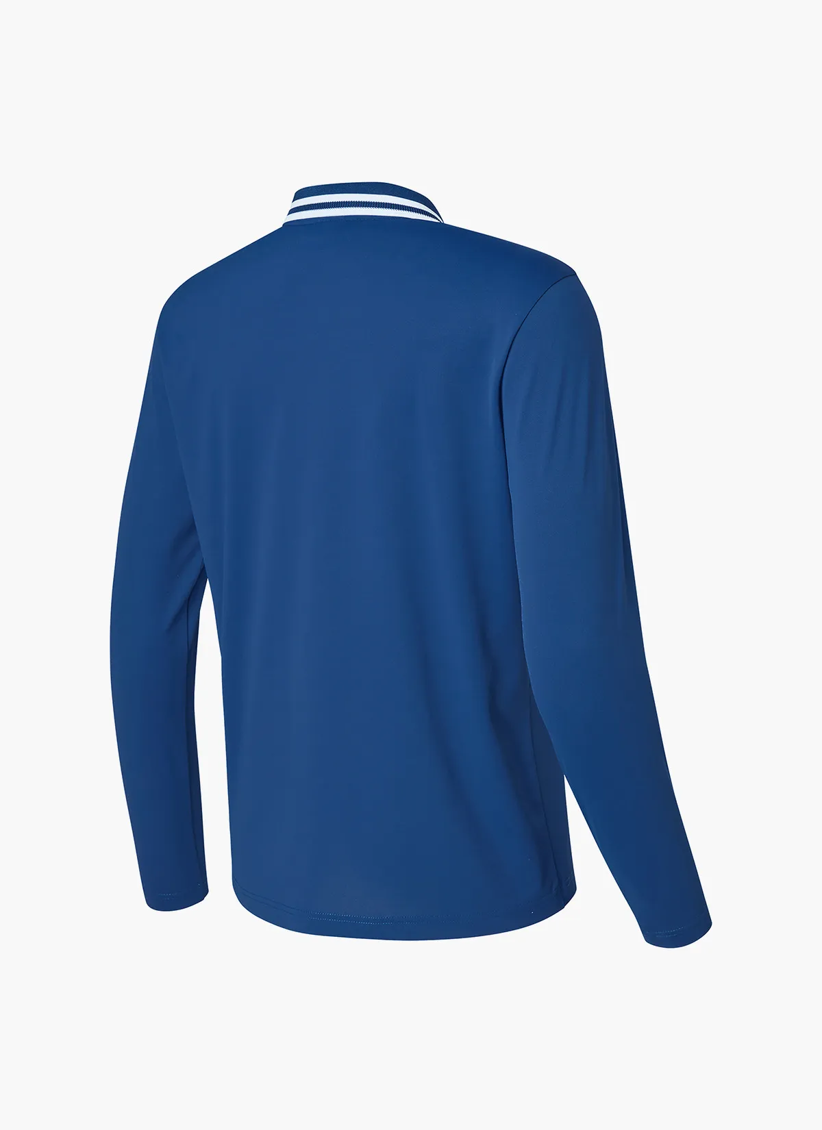 XEXYMIX  |Street Style Long Sleeves Plain Logo Polos