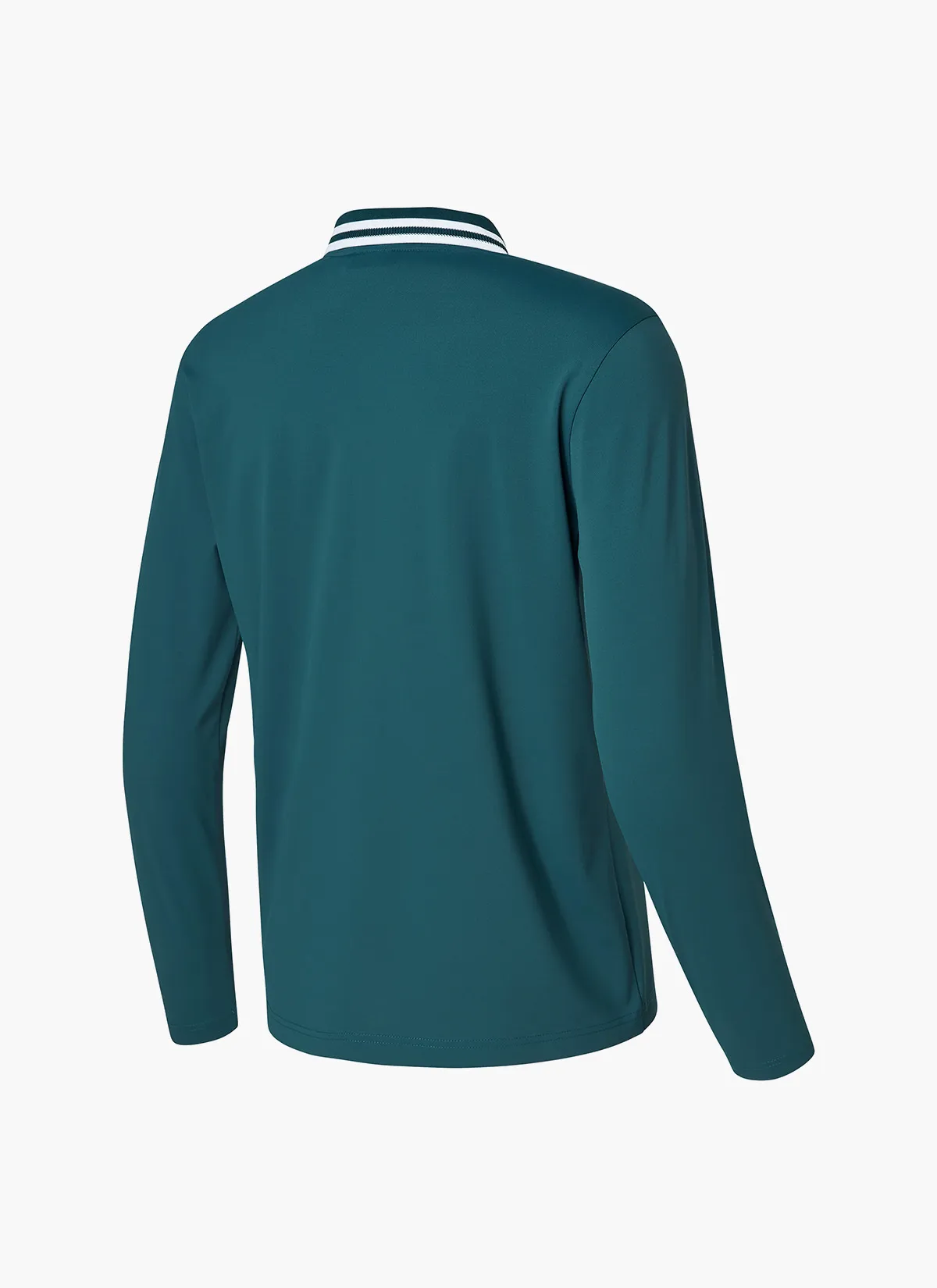 XEXYMIX  |Street Style Long Sleeves Plain Logo Polos