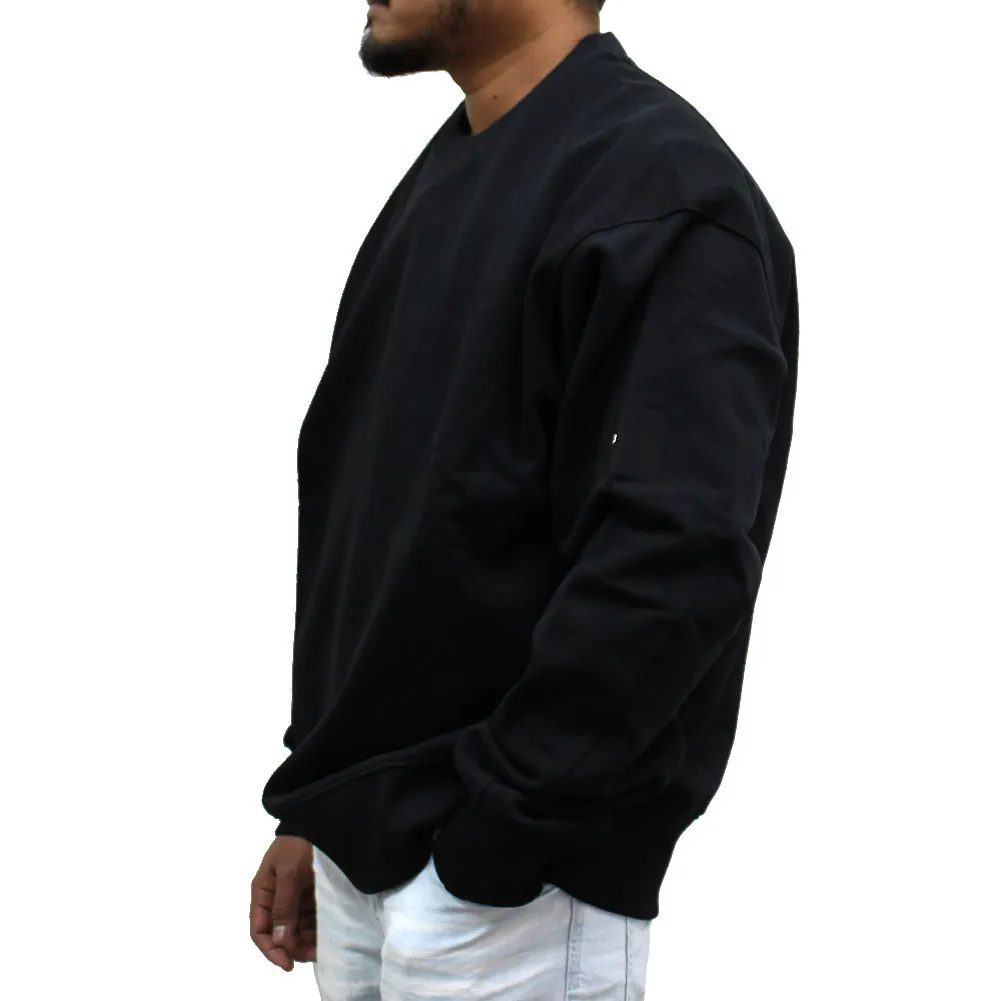 Y-3  |Crew Neck Pullovers Unisex Long Sleeves Plain Cotton