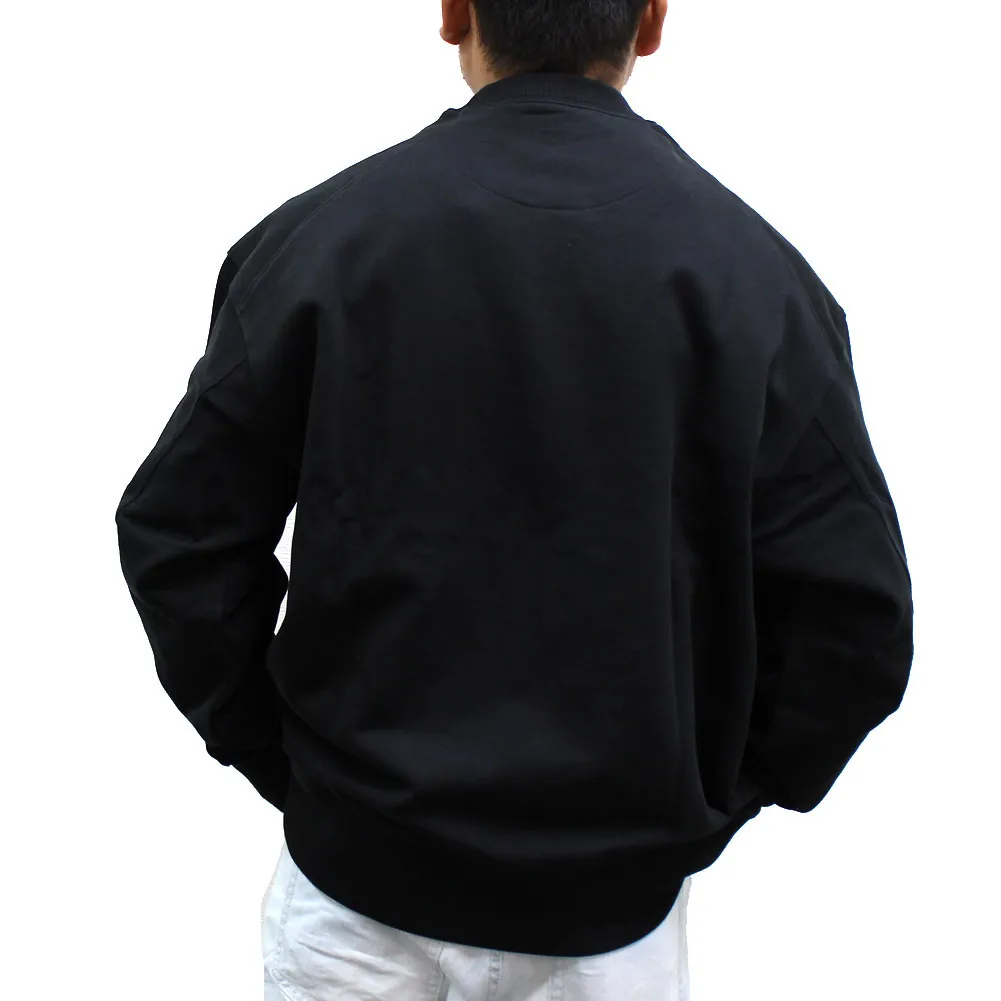 Y-3  |Crew Neck Pullovers Unisex Long Sleeves Plain Cotton