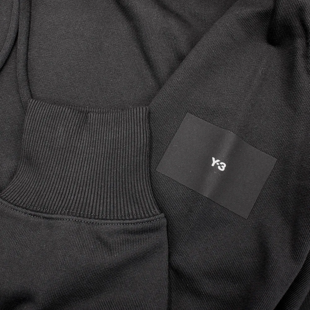 Y-3  |Pullovers Unisex Street Style Long Sleeves Plain Cotton