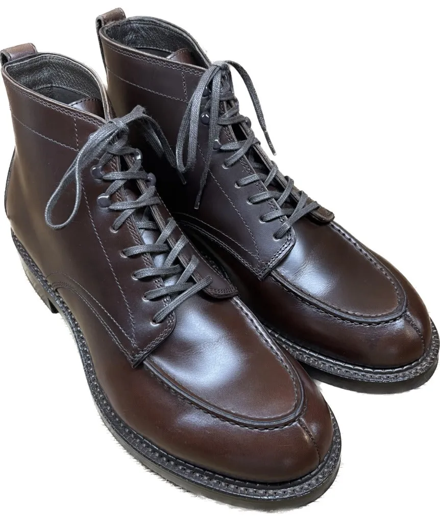 極美品◆ラッドシューズ レザーシューズ Vチップブーツ 8752 茶系 US8D Rutt Shoes